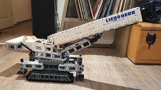 Mould King 17002 LiebOherr Crane no Review 4000 PCs 12 Motors [upl. by Kerri192]