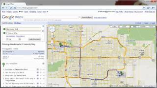 Google Maps Point A To Point B Directions [upl. by Giraud]