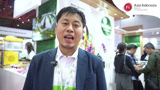 Exclusive interview with Ingredion at Fi Asia Indonesia [upl. by Assiram573]