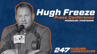 Auburn HC Hugh Freeze  Missouri Postgame [upl. by Washington]