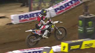 Supercross 450 Main Event Minneapolis Round 14 2018 [upl. by Rednaxela683]