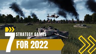 7 Military Strategy Games For 2022 [upl. by Kolnick]