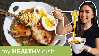 Easy to make Pork Ramen l MyHealthyDish [upl. by Onairam200]