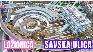 UREĐENJE TRGA ISPRED LOŽIONICE SAVSKA ULICA U NOVOM RUHU [upl. by Aianat155]