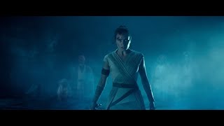 STAR WARS Rise of Skywalker Rey Vs Palpatine Force Ghost Edit [upl. by Garlen]