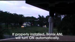 How to use the Tronix ANL Automatic Night Light [upl. by Imoian]