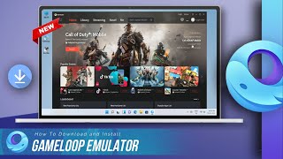 How To Download amp Install Gameloop Android Emulator For 4gb RAM PC [upl. by Phillipp]