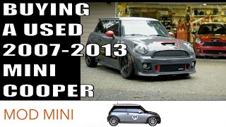 Buying a used 20072013 MINI Cooper  things to look for  Gen 2 R56 R55 [upl. by Airenahs]