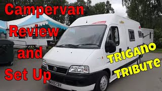 Trigano Tribute Camper  2 Berth Camper Van Motorhome Review [upl. by Max286]