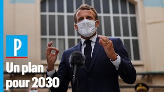 « Préparer la France de 2030 » Macron dévoile lobjectif du plan de relance [upl. by Brew9]