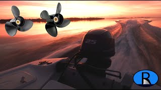 3 or 4 Blade Propellers for SMALL Boats [upl. by Mailliw]