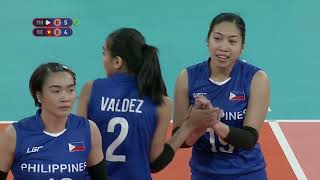 SEA Games 2019 PHL VS VIE Volleyball Womens Opener Full  Volleyball [upl. by Acirehs]