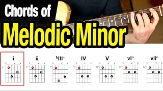 Chords of the Melodic Minor Scale [upl. by Moira421]