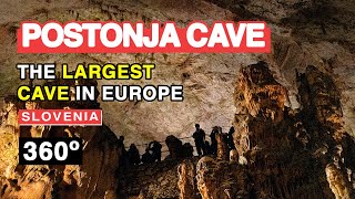 Postojna Cave 360° Train Ride Through Slovenia’s Underground Wonder [upl. by Farrish]