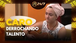 Caro tomó la guitarra y entonó unas melodías  La Academia 2024 [upl. by Ajnek]