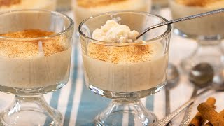 Creamy Greek Rice Puuding Rizogalo The Most Comforting Dessert [upl. by Nnael]