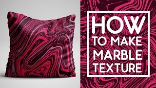 How To Make Liquid Marble Texture in Photoshop and Illustrator [upl. by Amalburga]