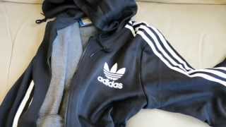 Adidas Track Hoodie Sweat Shirt Top Unboxing [upl. by Wallace]