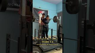 125kg Double  1175kg Triple Week 5 Topsets [upl. by Sedgewake]