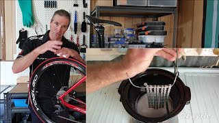 Waxing your bike chain  getting it right [upl. by Budwig115]