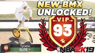 I GOT 93 OVERALL WITH A PURE SHOT CREATOR VIP BMX REWARD REACTION in NBA2K19 [upl. by Limemann]