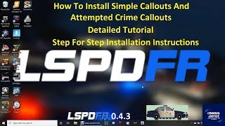 How To Install Simple Callouts and Attempted Crime Callouts [upl. by Shena]