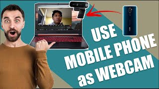 Better than iVcam How to use Android Phone as Webcam no watermark [upl. by Okimuy]