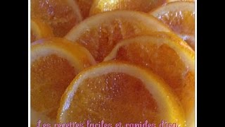 Recette dorange confit facile [upl. by Hollyanne]