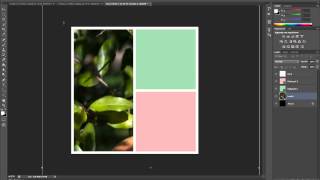 Photoshop CS6 tutorial italiano collage foto in stile instagram [upl. by Sucul]