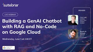 Build a GenAI Chatbot with RAG and NoCode on Google Cloud and Gemini [upl. by Jyoti]