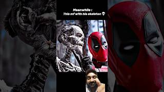 Deadpool Talking With skelton of wolverine deadpooledite marvel deadpool3 deadpool mcu [upl. by Haniraz]