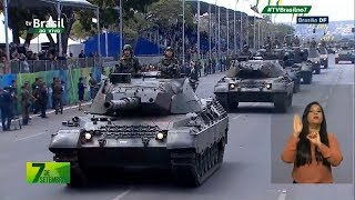 BLINDADOS DAS FORÇAS ARMADAS  DESFILE 7 DE SETEMBRO [upl. by Llennol]