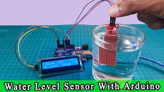 WATER LEVEL SENSOR with Arduino UNO  How to use WATER LEVEL SENSOR ARDUINO Code amp Circuit Diagram [upl. by Adnaloj]