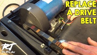 How To Replace Drive Belt On Sole Treadmill [upl. by Alinoel830]