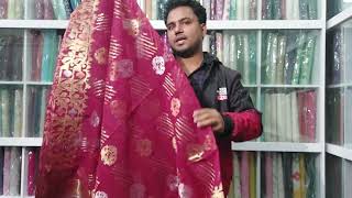 wholesale price in Dhakai jamdani saree collection [upl. by Ecirtnom]