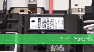 Installing HOM2175SB Homeline Panel Surge Protective Device  Schneider Electric Support [upl. by Schwenk]