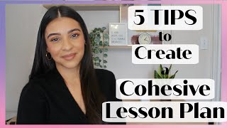 How To Create A Lesson Plan New Teacher [upl. by Llennhoj]