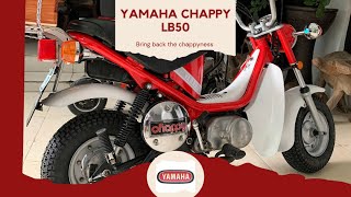 Yamaha chappy lb80 first start after 11 years 🦅 [upl. by Elleynad986]