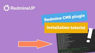 How to install Redmine CMS plugin  installation tutorial [upl. by Farrand689]