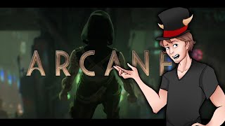 Necrit Reacts to the NEW ARCANE Trailer [upl. by Aicats]