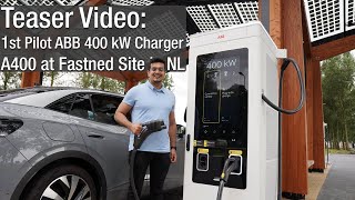 EV Charger Test 1st ABB 400 kW Charger Fastned  Teaser [upl. by Eelahc931]