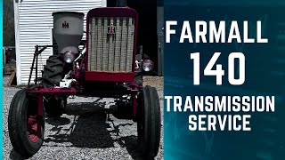 IH Farmall A Super A 100 130 140 Trans amp Final Drive Service [upl. by Mikkel]