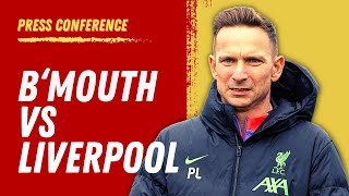 Bournemouth vs Liverpool League Cup  Pepijn Lijnders PreMatch Press Conference [upl. by Ordnasela444]