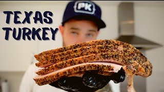 Texas Style Turkey  Franklin Barbecue Style Smoked Turkey Breast [upl. by Ayoras]