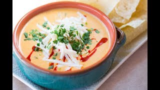 Torchys Tacos Queso Recipe  A Green Chile Queso Dip from Texas  Sarah Penrod [upl. by Anazraf]