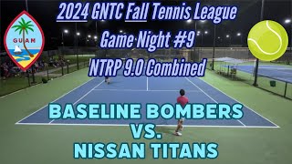 20241031 GNTC Tennis Doubles League  Game Night 9  NTRP 90 Combined [upl. by Elianore]