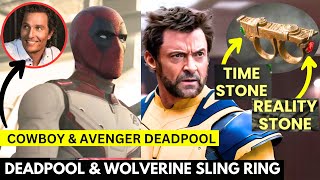 Deadpool And Wolverine Sling Ring Breakdown  Avengers Endgame Deadpool amp Matthew Mcconaughey Cameo [upl. by Yenatirb281]