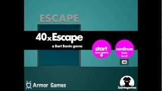 Bart Bonte 40x Escape Walkthrough [upl. by Derwon]