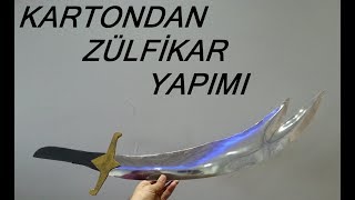 Zülfikar Kılıcı Nasıl Yapılır Şablon için açıklamayı Okuyunuz [upl. by Hartzell]