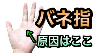 【バネ指 改善】指の引っ掛かりを60秒で改善する簡単な方法 【熊谷市 整体院枇杷Biwa】 [upl. by Jarrad633]